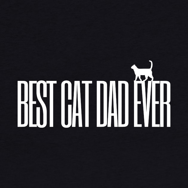 Best Cat Dad Ever Cat Owner Fathers Day Gift by ReaBelle